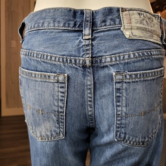POLO RALPH LAUREN - Vintage 90s Women Straight cut Jeans 1967 - Picture 5 of 17